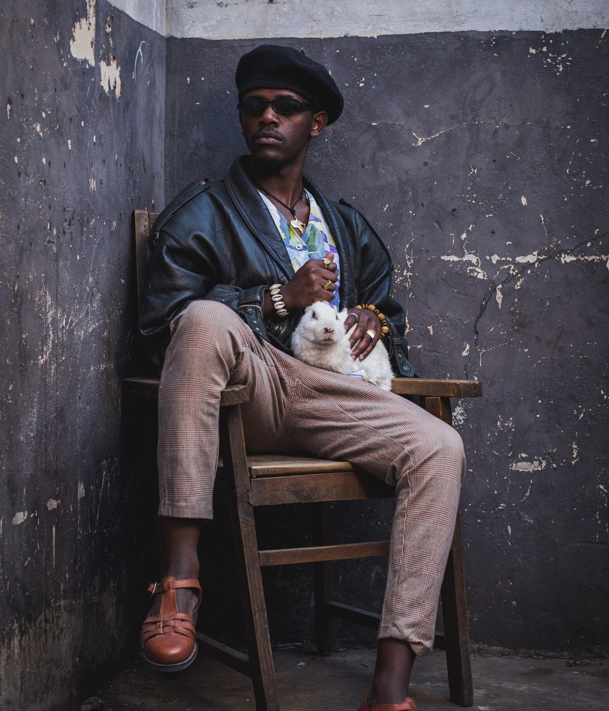 Mann, fashion, Sonnenbrille, lässig