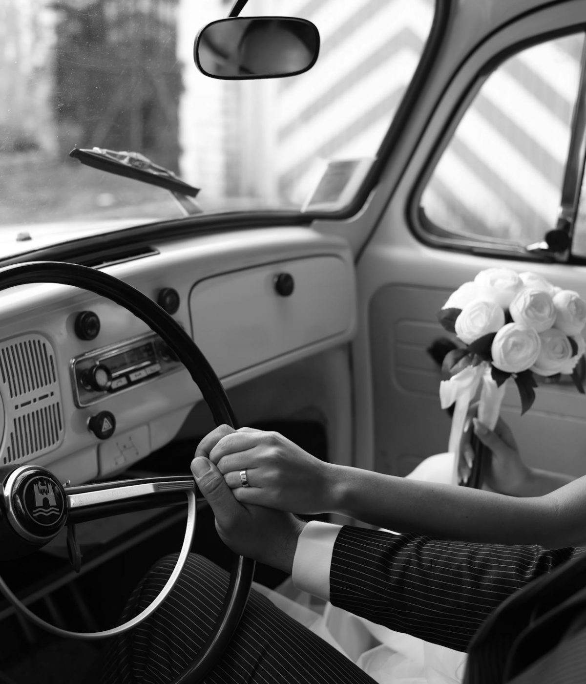 Ehepaar,Hochzeit, Blumen, Schönes Paar, Liebe, Anlass