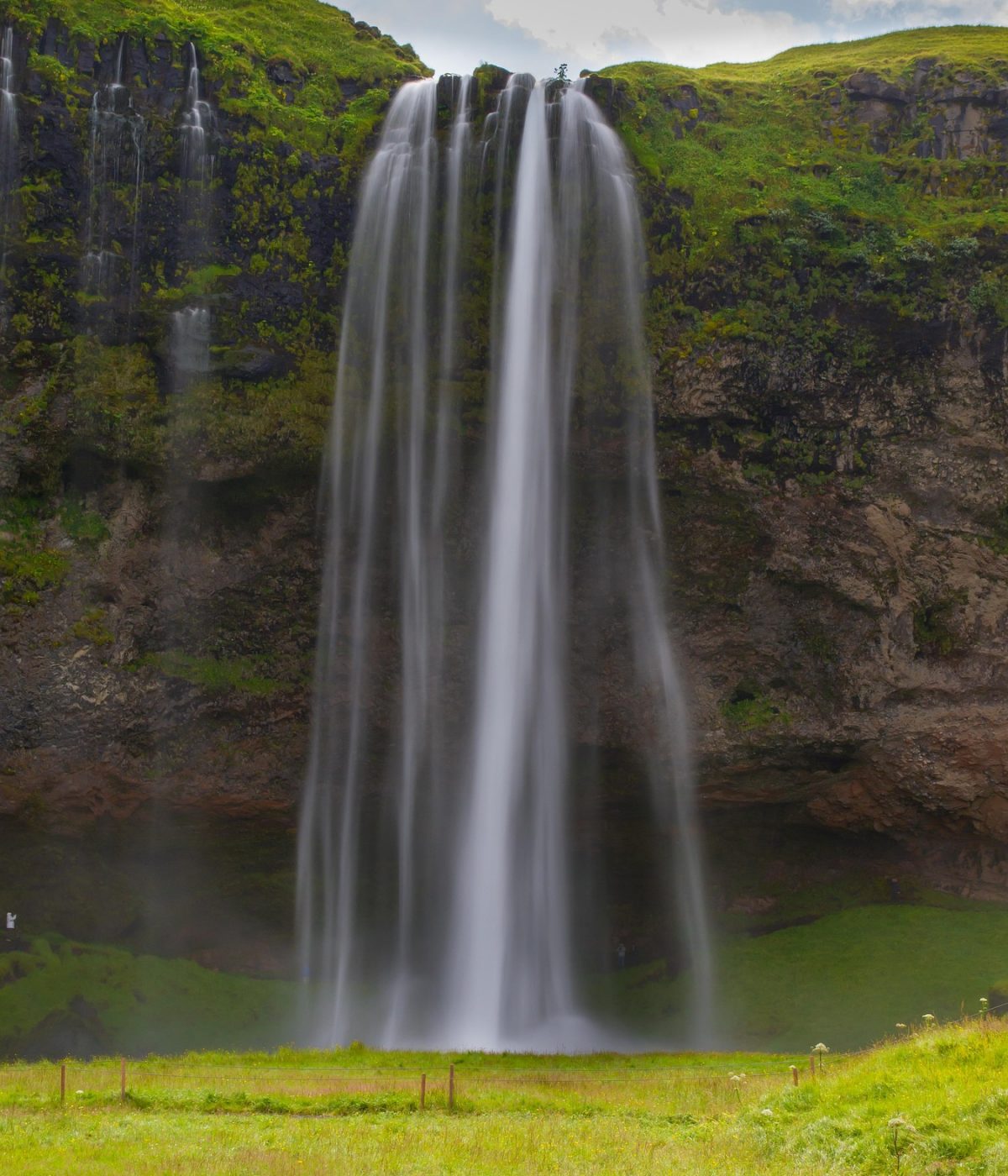Wasserfall, schön, Grün, Landschaft
